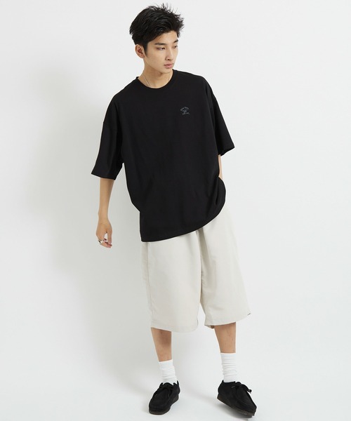 iisy（イージー）の「iisy / TAKE IT iisy POP PCプリントルーズハーフスリーブTシャツ（Tシャツ/カットソー・メンズ・ホワイト/ブラック/ピンク・S/M/L）」の12枚目の写真