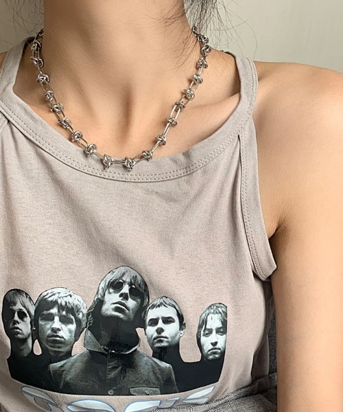 Ressaca(レサーカ)の「チェーンチョーカーネックレス(ネックレス・メンズ・シルバー・FREE)」の6枚目の写真