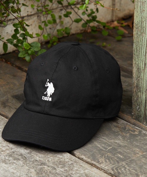 U.S. POLO ASSN.(ユーエスポロアッスン)の「U.S. POLO ASSN. /ユーエスポロアッスン 別注 ロゴ刺繍 ツイルキャップ(キャップ・メンズ・ベージュ/ネイビー/ブラック/アイボリー・FREE)」の6枚目の写真