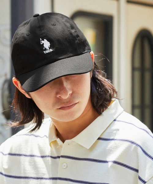 U.S. POLO ASSN.(ユーエスポロアッスン)の「U.S. POLO ASSN. /ユーエスポロアッスン 別注 ロゴ刺繍 ツイルキャップ(キャップ・メンズ・ベージュ/ネイビー/ブラック/アイボリー・FREE)」の10枚目の写真