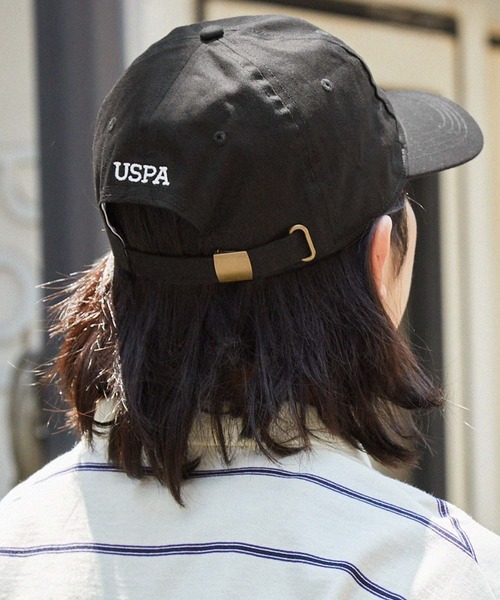 U.S. POLO ASSN.(ユーエスポロアッスン)の「U.S. POLO ASSN. /ユーエスポロアッスン 別注 ロゴ刺繍 ツイルキャップ(キャップ・メンズ・ベージュ/ネイビー/ブラック/アイボリー・FREE)」の12枚目の写真