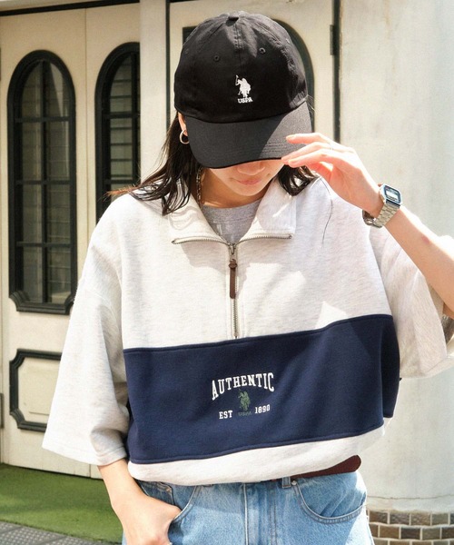 U.S. POLO ASSN.(ユーエスポロアッスン)の「U.S. POLO ASSN. /ユーエスポロアッスン 別注 ロゴ刺繍 ツイルキャップ(キャップ・メンズ・ベージュ/ネイビー/ブラック/アイボリー・FREE)」の17枚目の写真