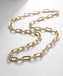 COCOSHNIK（ココシュニック）の「K18中空プリムケーブル ネックレス（3L）（ネックレス）」