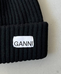 GANNI（ガニー）の「GANNI Structured Rib Beanie（ニット