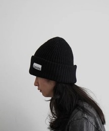 GANNI（ガニー）の「GANNI Structured Rib Beanie（ニット