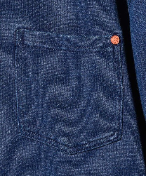 SCOTCH&SODA（スコッチアンドソーダ）の「【SCOTCH & SODA】Repair stitch sweatshirt（スウェット・メンズ・ネイビー・M）」の8枚目の写真