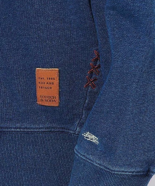 SCOTCH&SODA（スコッチアンドソーダ）の「【SCOTCH & SODA】Repair stitch sweatshirt（スウェット・メンズ・ネイビー・M）」の10枚目の写真