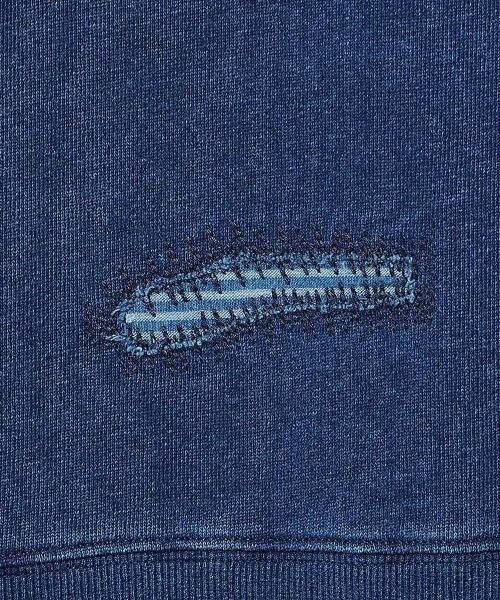SCOTCH&SODA（スコッチアンドソーダ）の「【SCOTCH & SODA】Repair stitch sweatshirt（スウェット・メンズ・ネイビー・M）」の12枚目の写真