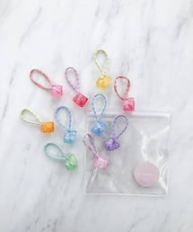 frangipani（フランジュパニ）の「ポーチ入りキャンディヘアゴムセット(KIDS）（ヘアゴム・キッズ）」