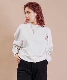 ROXY/ロキシー トレーナー 撥水 ビックサイズ ドロップショルダー RPO234033