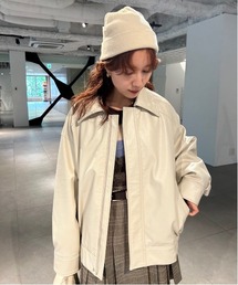 ヴィーガンレザージャケット