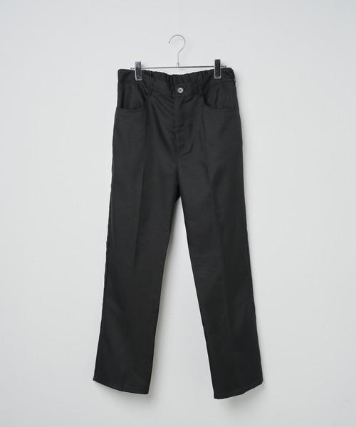 WEGO（ウィゴー）の「WEGO/【25秋冬★待望の再入荷・WEB限定】セミフレアスラックス（スラックス・メンズ・ダークオレンジ/アイボリー/ブラウン/ブラック/グレー・LARGE/MEDIUM/SMALL）」の7枚目の写真