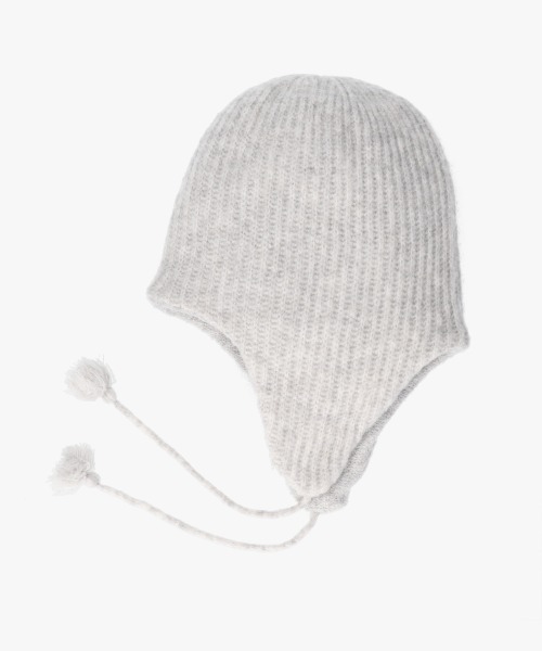 milsa（ミルサ）の「milsa  RE:Poly Knit Guide/フライトニットキャップ（ニットキャップ/ビーニー・レディース・ブラック/グレー/ライトパープル/ブラウン/ピンク・FREE）」の11枚目の写真