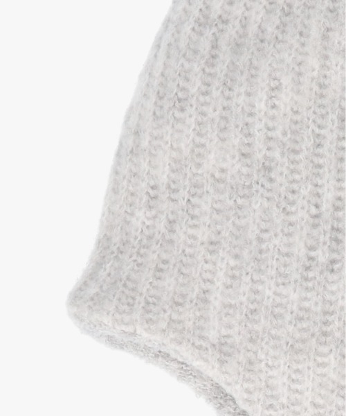 milsa（ミルサ）の「milsa  RE:Poly Knit Guide/フライトニットキャップ（ニットキャップ/ビーニー・レディース・ブラック/グレー/ライトパープル/ブラウン/ピンク・FREE）」の12枚目の写真