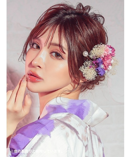 浴衣　フルセット　ヘアアクセサリー付き 19yu-up-003.jpg