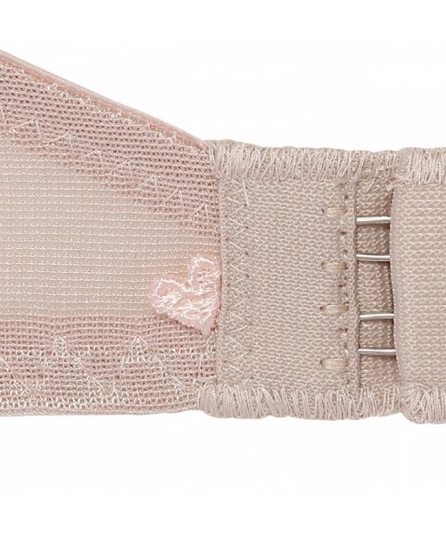 AMOSTYLE BY Triumph（アモスタイルバイトリンプ）の「【背中すっきり！後ろ姿も気を抜かないブラ＆ショーツセット】チャーミングラマースリムラインDeepV ブラ＆ショーツセット ラインアートステッチ【B,C,Dカップ】AMST1410 WHU2 + Hikini JX（ブラ&ショーツ・レディース・ピンク・B65/B70/B75/C65/C70/C75/C80/D65/D70/D75/D80）」の5枚目の写真