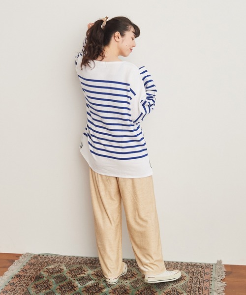 Dot&stripes CHILD WOMAN ベロア花プリント バルーンパンツ Dot&stripes CHILD WOMAN ベロア花プリント バルーンパンツ パンツ