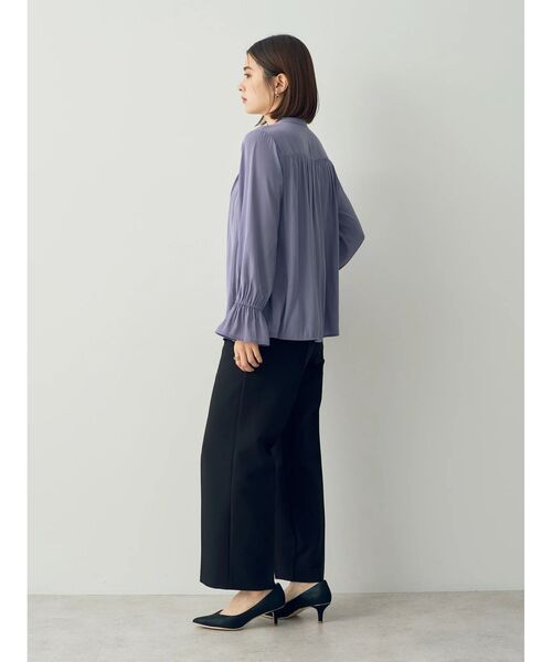 YECCA VECCA(イェッカヴェッカ)の「キャンディスリーブギャザーブラウス(シャツ/ブラウス・レディース・モカ/ラベンダー/アイボリー/ブラック・FREE)」の19枚目の写真