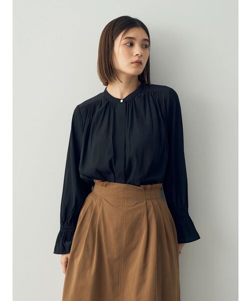 YECCA VECCA(イェッカヴェッカ)の「キャンディスリーブギャザーブラウス(シャツ/ブラウス・レディース・モカ/ラベンダー/アイボリー/ブラック・FREE)」の21枚目の写真