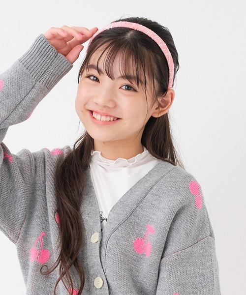 ラマジョリーナ　ブラックピンク　カチューシャ　ツイード ラマジョリーナ ブラックピンク カチューシャ ツイード ラマジョリーナ