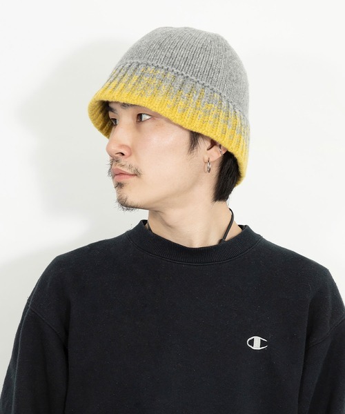 CA4LA（カシラ）の「GRADATION KNIT HAT（ハット）」 - WEAR
