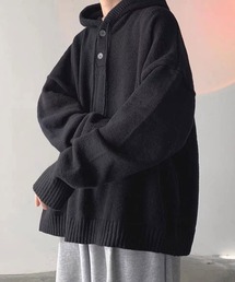 ROOPTOKYO | knit parka/ニットパーカー フーディー(パーカー)
