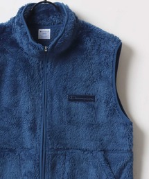 Champion/チャンピオン SHERPA FLEECE ZIP VEST/シェルパフリース ロゴ ワンポイント刺繍 ジップベスト/ボアジャケット/テックベスト レディース メンズ
