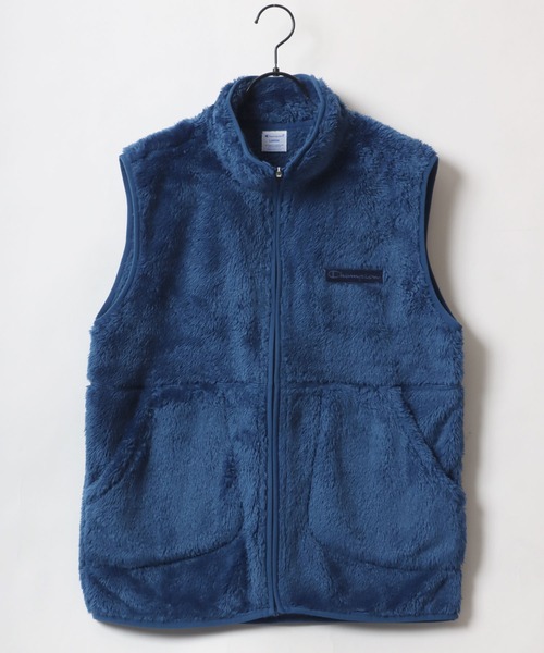 チャンピオン（Champion）/レディース VEST Champion/チャンピオン SHERPA FLEECE ZIP VEST/シェルパフリース ロゴ
