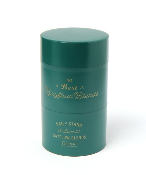BAYFLOW（ベイフロー）の「[BAYFLOW BLENDS(ベイフローブレンズ)]スタックキャニスター（キッチンツール・レディース・ブラック/グリーン・0）」の4枚目の写真
