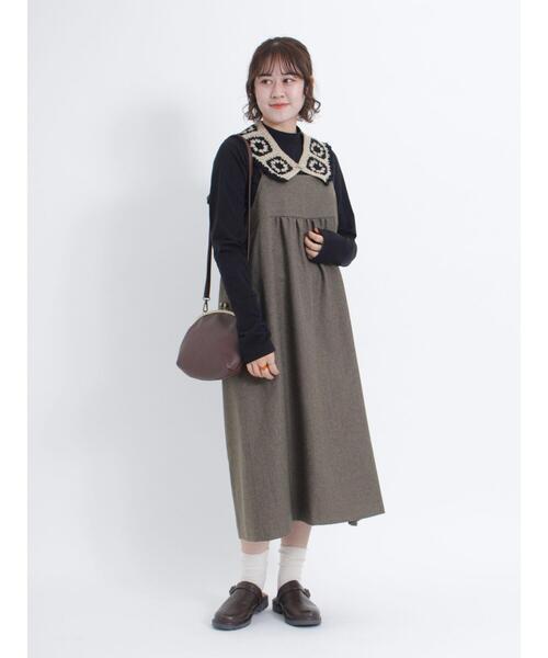 タラジャーモンのワンピース　インナーセット Samansa Mos2（サマンサ モスモス）の「【イージーケア】これで