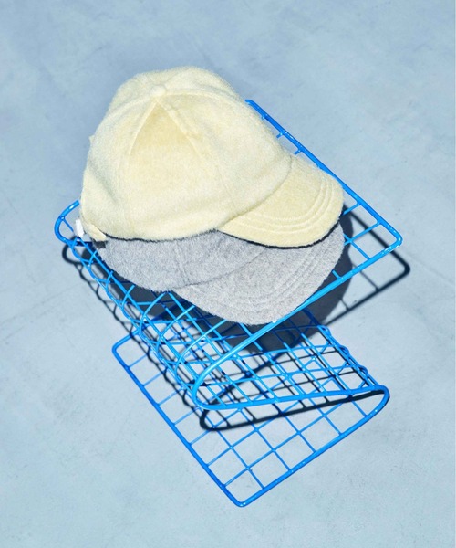 CONTROL FREAK（コントロールフリーク）の「CONTROL FREAK(コントロールフリーク)シャギーキャップ（キャップ・レディース・ブラック/ベージュ/イエロー・FREE）」の3枚目の写真