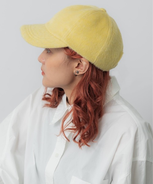 CONTROL FREAK（コントロールフリーク）の「CONTROL FREAK(コントロールフリーク)シャギーキャップ（キャップ・レディース・ブラック/ベージュ/イエロー・FREE）」の19枚目の写真