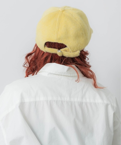 CONTROL FREAK（コントロールフリーク）の「CONTROL FREAK(コントロールフリーク)シャギーキャップ（キャップ・レディース・ブラック/ベージュ/イエロー・FREE）」の11枚目の写真