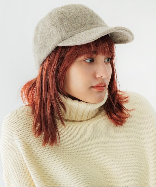 CONTROL FREAK（コントロールフリーク）の「CONTROL FREAK(コントロールフリーク)シャギーキャップ（キャップ・レディース・ブラック/ベージュ/イエロー・FREE）」の9枚目の写真