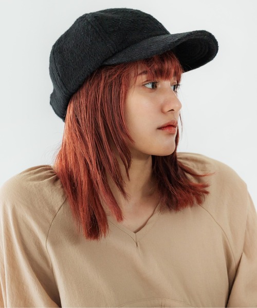 CONTROL FREAK（コントロールフリーク）の「CONTROL FREAK(コントロールフリーク)シャギーキャップ（キャップ・レディース・ブラック/ベージュ/イエロー・FREE）」の20枚目の写真