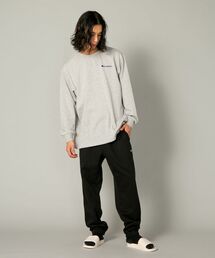 Champion（チャンピオン）の「【CHAMPION/チャンピオン】裏起毛　ルームウェア　ワンポイントブランドロゴ刺繍　パジャマ　セットアップ　上下セット（ルームウェア/パジャマ・メンズ）」