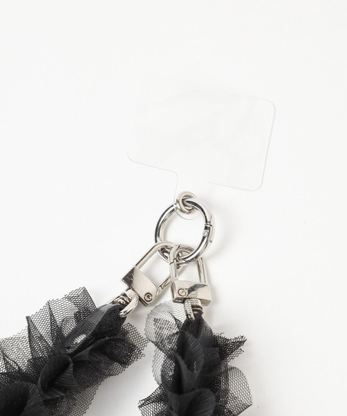 セール】【ストラップシート付き】チュールハンドルストラップ 993222