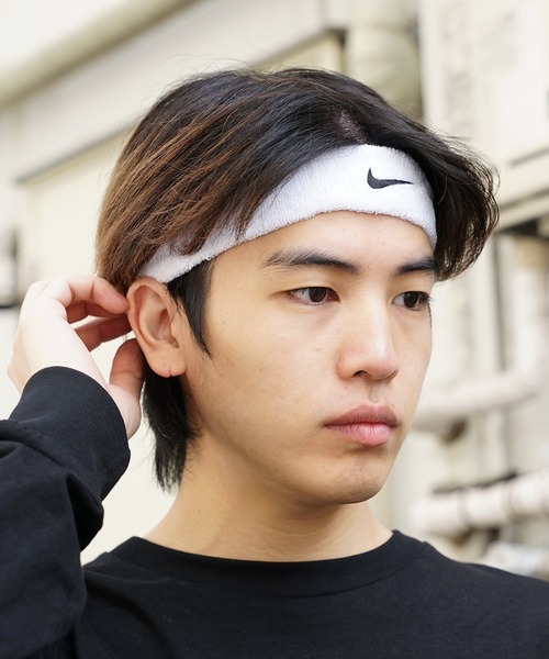 NIKE/ナイキ スウッシュ ヘッドバンド ヘアバンド（スポーツグッズ 