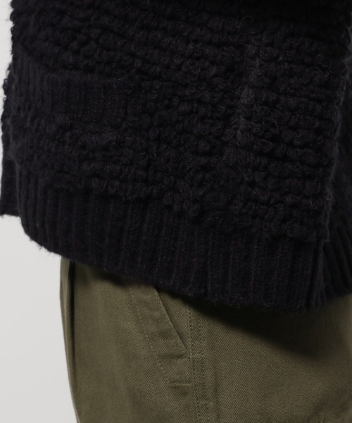 niko and...（ニコアンド）の「ループボタンニットベスト（ベスト・レディース・アイボリー/ブラック・FREE）」の16枚目の写真