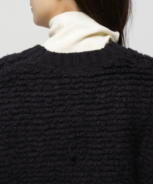 niko and...（ニコアンド）の「ループボタンニットベスト（ベスト・レディース・アイボリー/ブラック・FREE）」の17枚目の写真