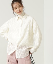 N.(N. Natural Beauty Basic) | ◆シアージャガードシャツ(シャツ/ブラウス)