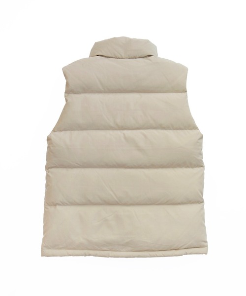 SIERRA DESIGNS（シェラデザイン）の「【SIERRA DESIGNS】レディース ピーチスキンダウンベスト/WOMEN'S DOWN VEST（ダウンベスト・レディース・オリーブ/ベージュ/ブラック/ブラウン・SMALL/MEDIUM）」の9枚目の写真
