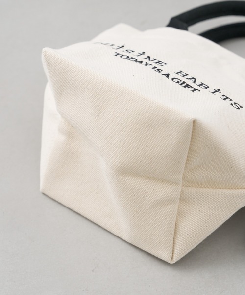 BIRTHDAY BAR(バースデイバー)の「HORIZONTAL MINI TOTE(トートバッグ・レディース・ダークグレー/グレー系/ブラック系/ブラック/ナチュラル/インディゴブルー・フリー)」の19枚目の写真
