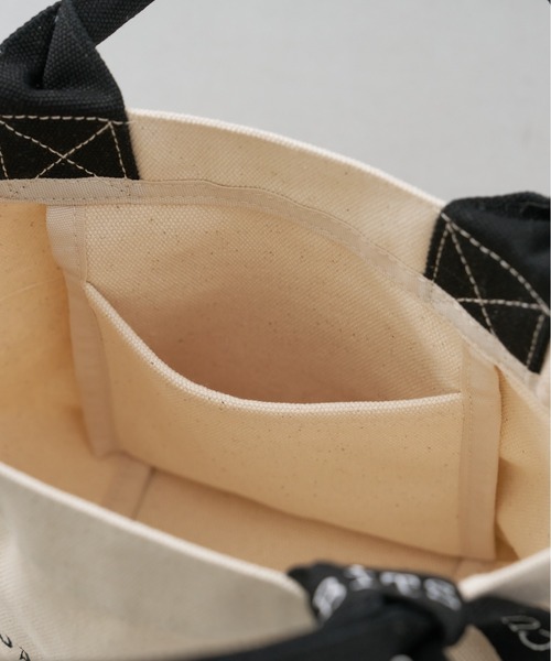 BIRTHDAY BAR(バースデイバー)の「HORIZONTAL MINI TOTE(トートバッグ・レディース・ダークグレー/グレー系/ブラック系/ブラック/ナチュラル/インディゴブルー・フリー)」の18枚目の写真