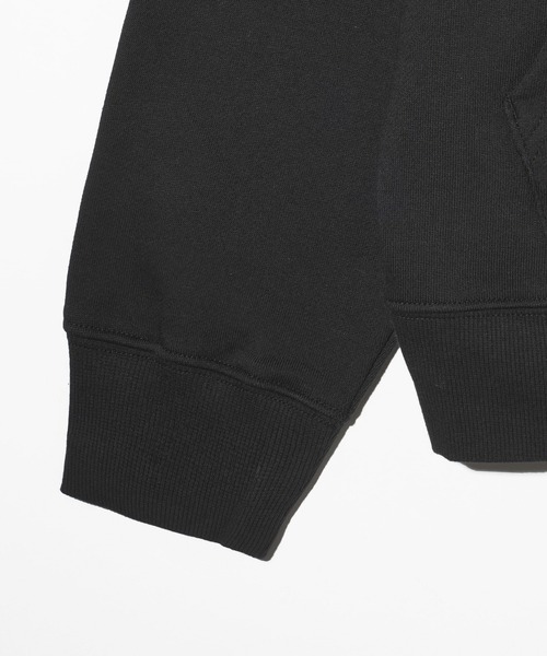 MILKFED.（ミルクフェド）の「COLLEGE LOGO PATCH ZIP UP HOODIE（パーカー・レディース・ライトピンク/ネイビー/オートミール/ブラック・L/M）」の13枚目の写真