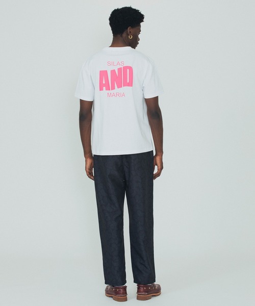 SILAS(サイラス)の「WAVE LOGO S/S TEE(Tシャツ/カットソー・メンズ・ブラック/ホワイト/ピンク・M/L/XL)」の7枚目の写真