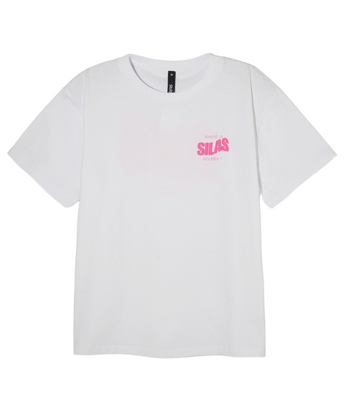 SILAS(サイラス)の「WAVE LOGO S/S TEE(Tシャツ/カットソー・メンズ・ブラック/ホワイト/ピンク・M/L/XL)」の8枚目の写真