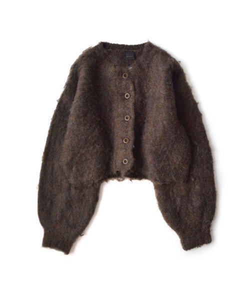 MIMIMEMETE（ミミメメット）の「モヘアリーニット クルーネックカーディガン（カーディガン/ボレロ・レディース・アイボリー/ブラウン/ブルー・M）」の20枚目の写真