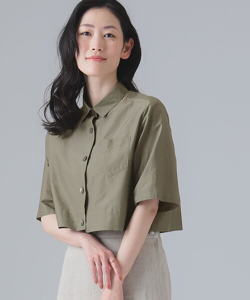 BEAMS - 【美品】EFFE BEAMS / コットンシルク ショートシャツ 64010147825_C_2.jpg