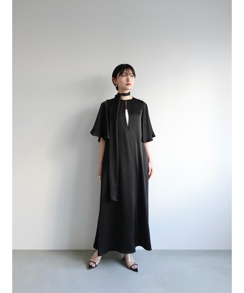 国内発送★Sabo Skirtシルキーザミアスリット入りワンピース Sabo on Sale | Up-to 70% Off SABO Styles.